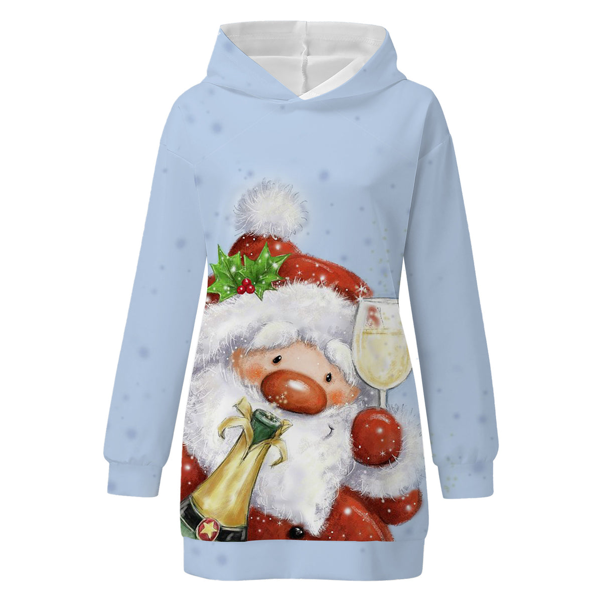 Santa's Gifts Hoodie Dress