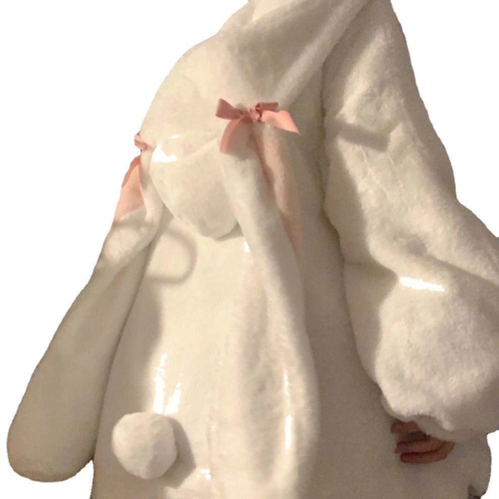 Bunny Ears Teddy Coat