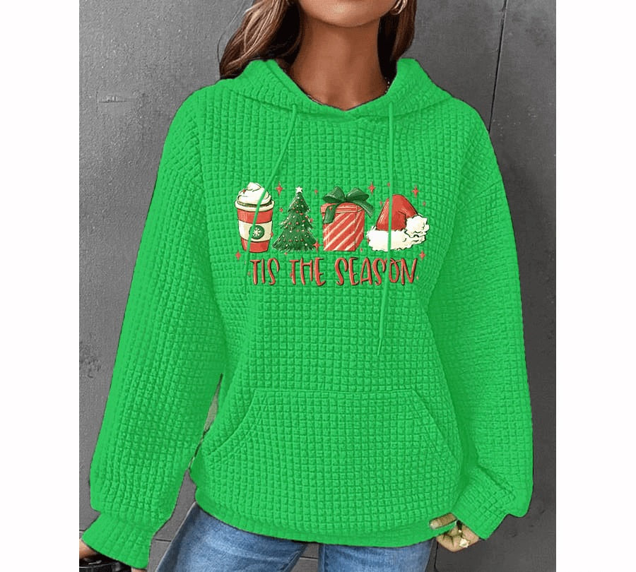 Dog Lover Waffle Hoodie
