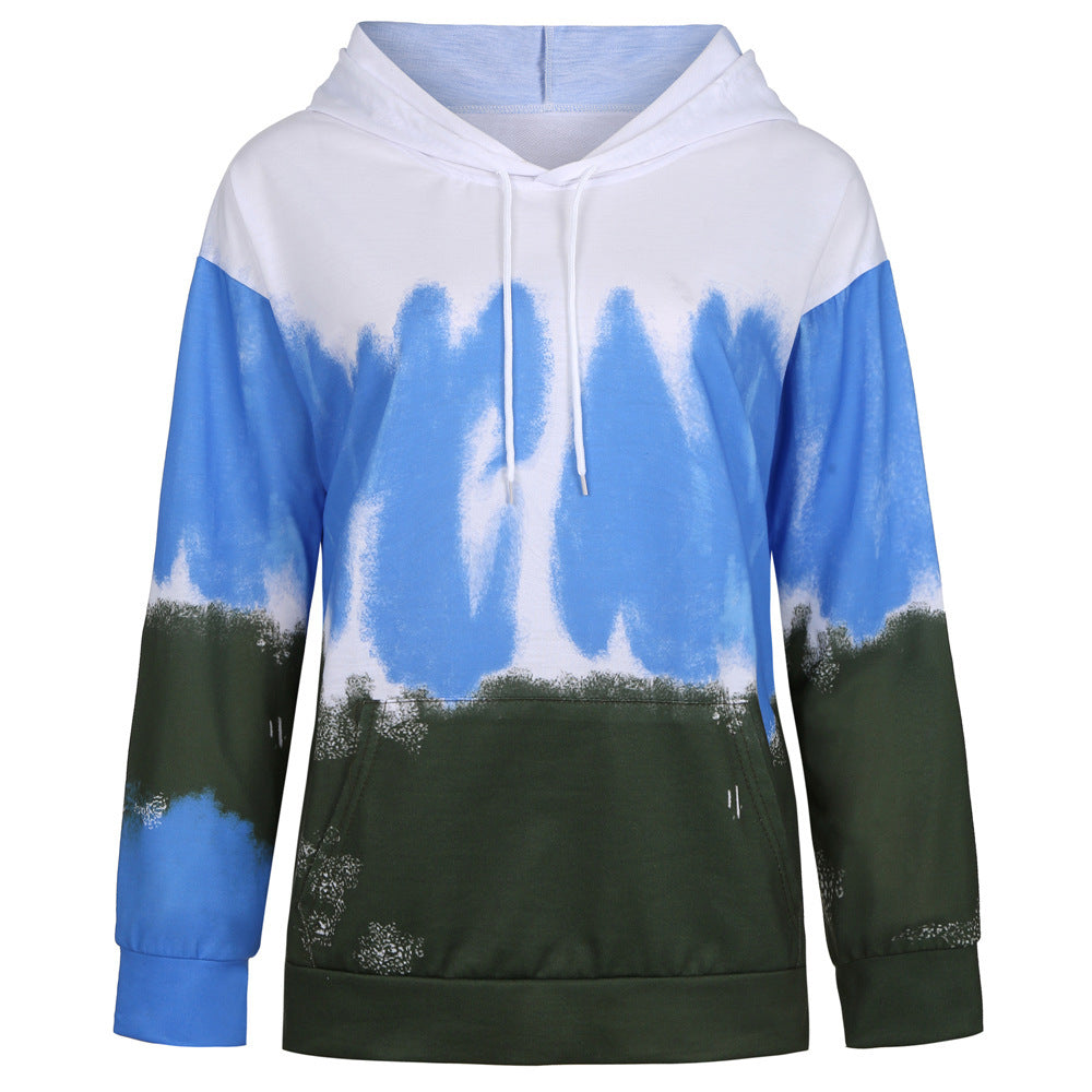Tie-Dye Gradient Hoodie