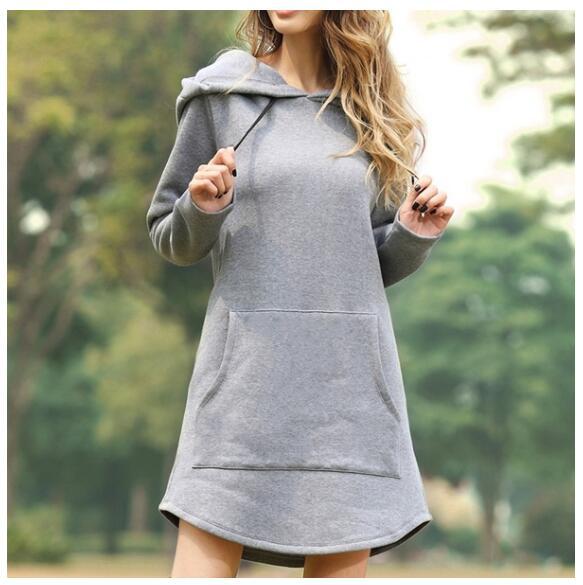 Everyday Pocket Hoodie Dress