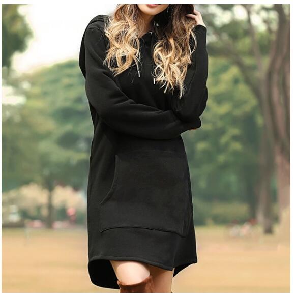 Everyday Pocket Hoodie Dress