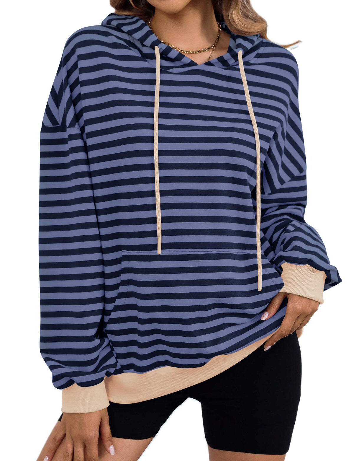 Nautical Stripe Hoodie
