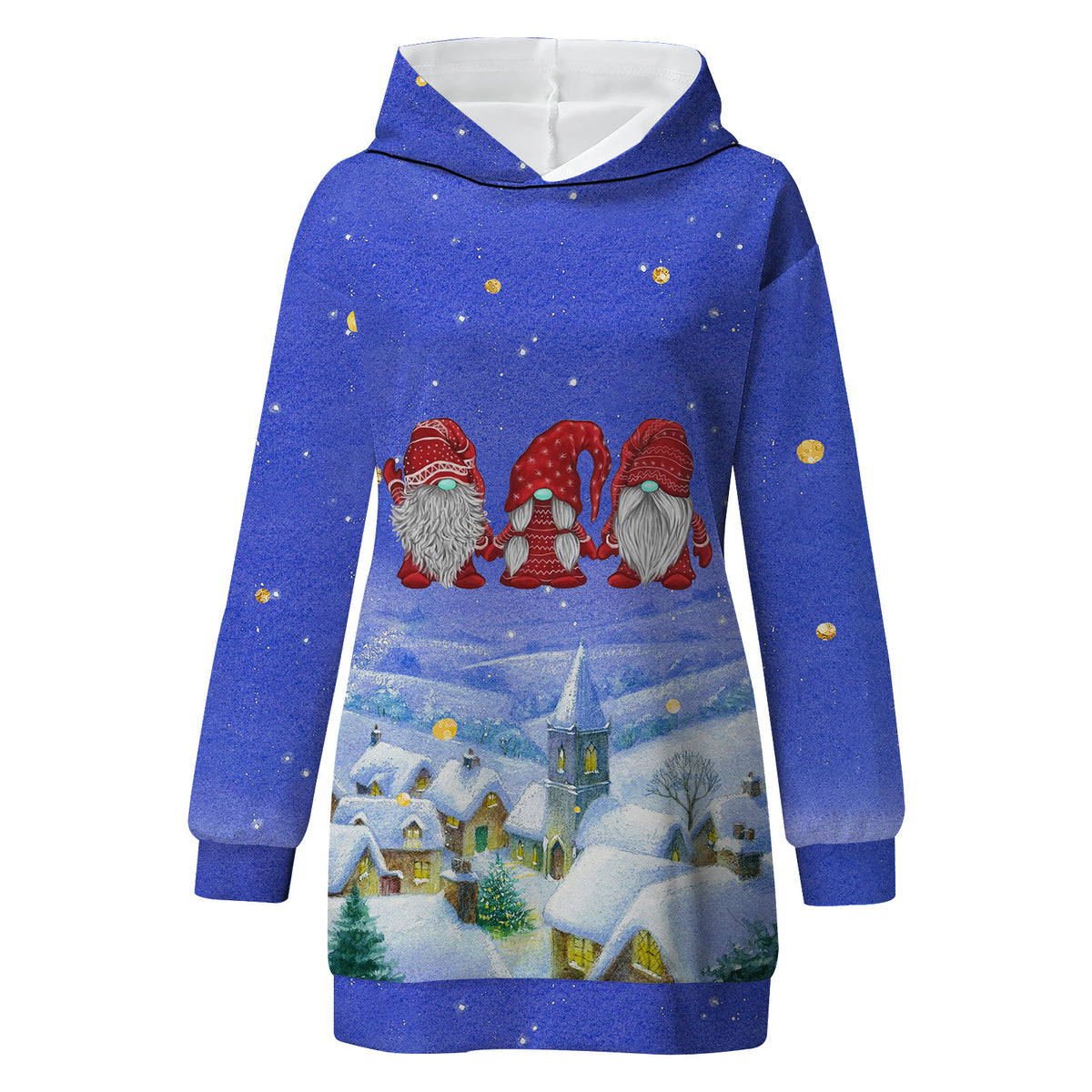 Santa's Gifts Hoodie Dress