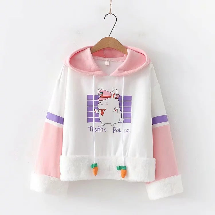 Bunny Ears Carrot Hoodie