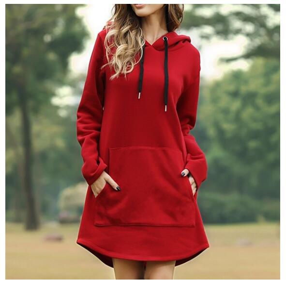 Everyday Pocket Hoodie Dress