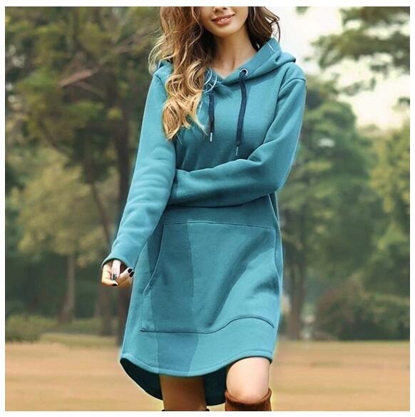 Everyday Pocket Hoodie Dress