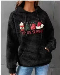 Dog Lover Waffle Hoodie