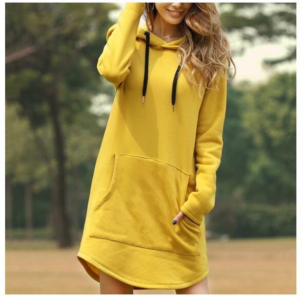 Everyday Pocket Hoodie Dress