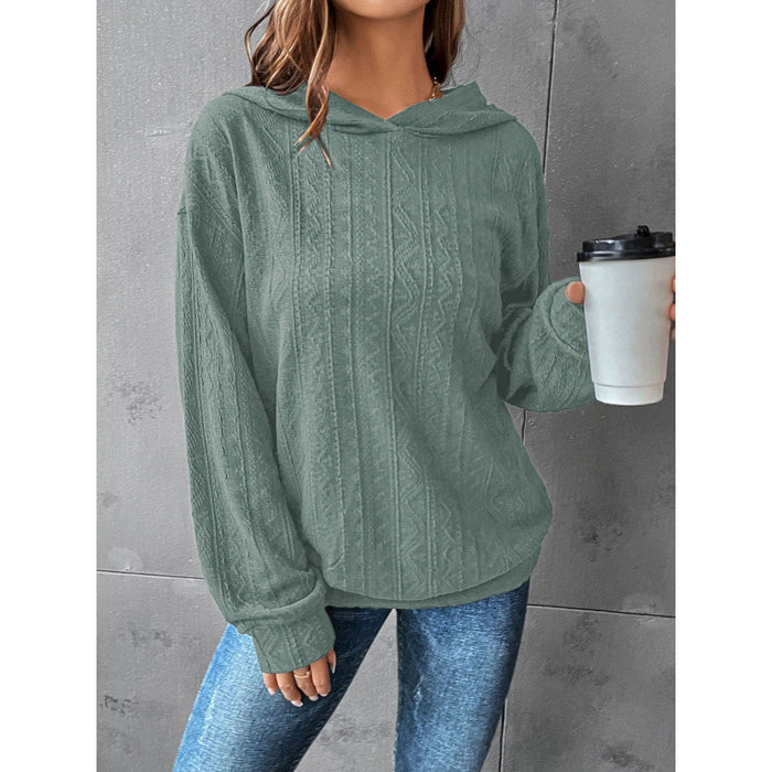 Sage Knit Hoodie Sweater