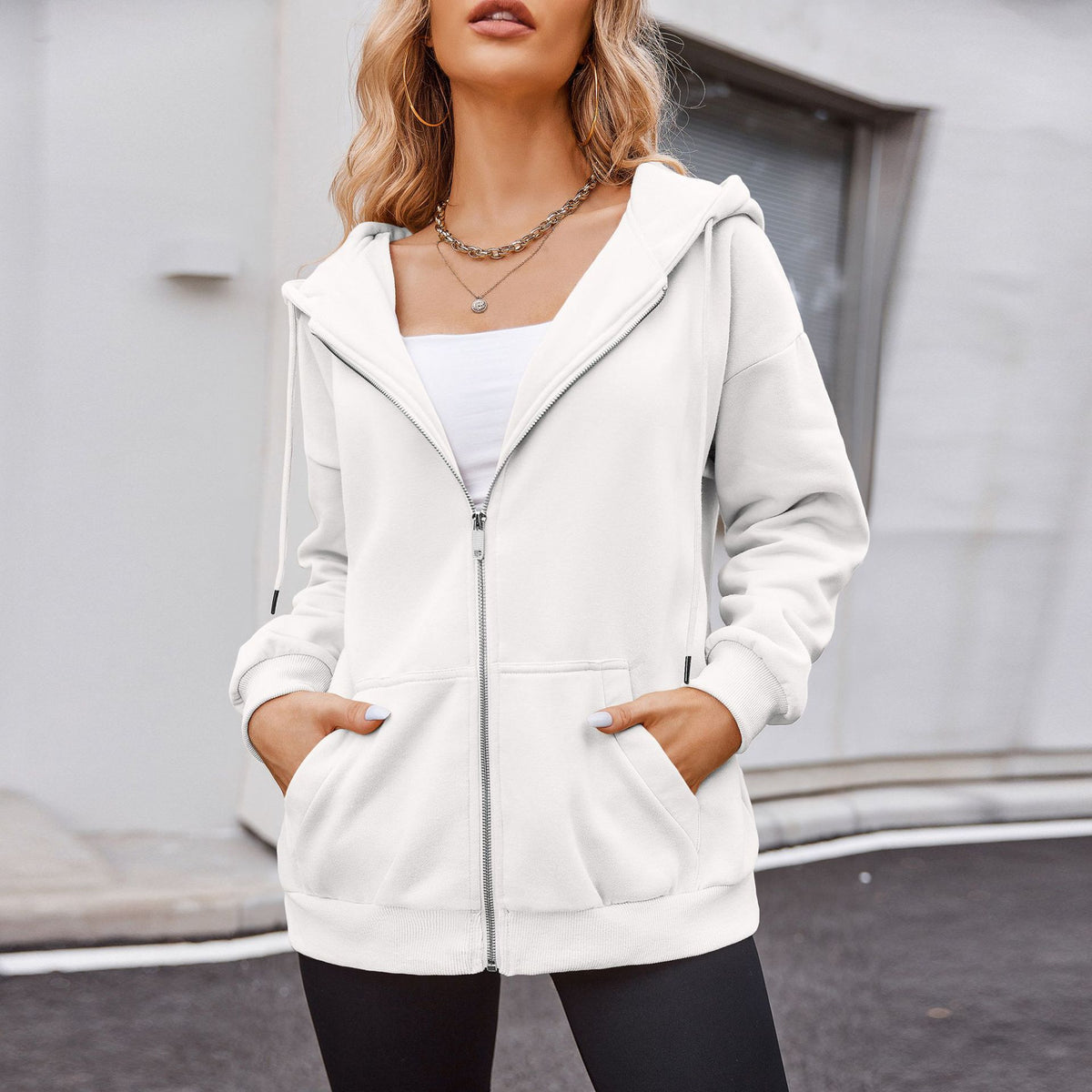 Classic Zip-Up Hoodie