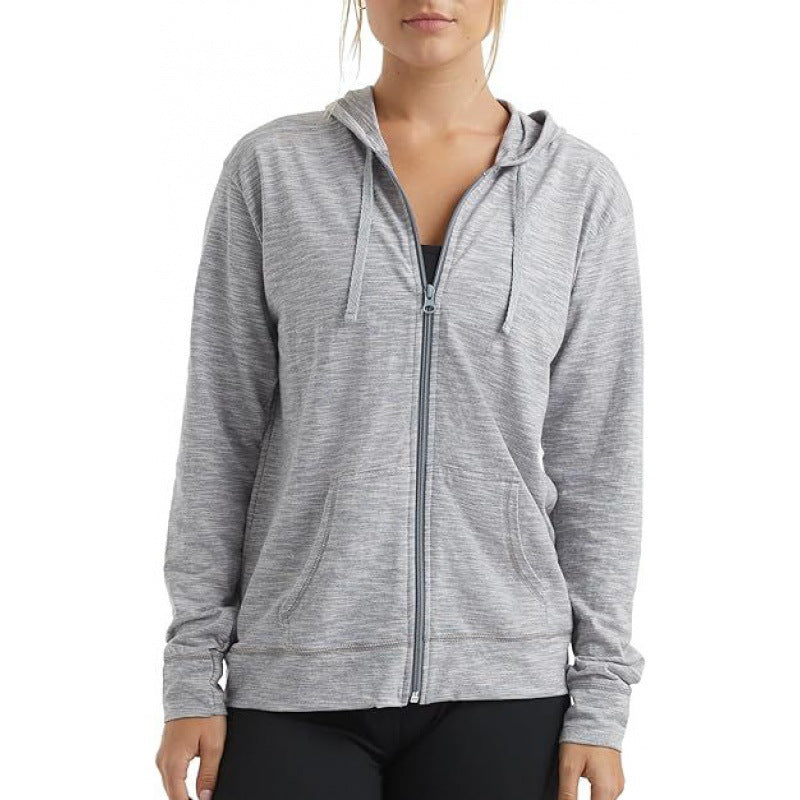 Slim Zip-Up Hoodie Jacket