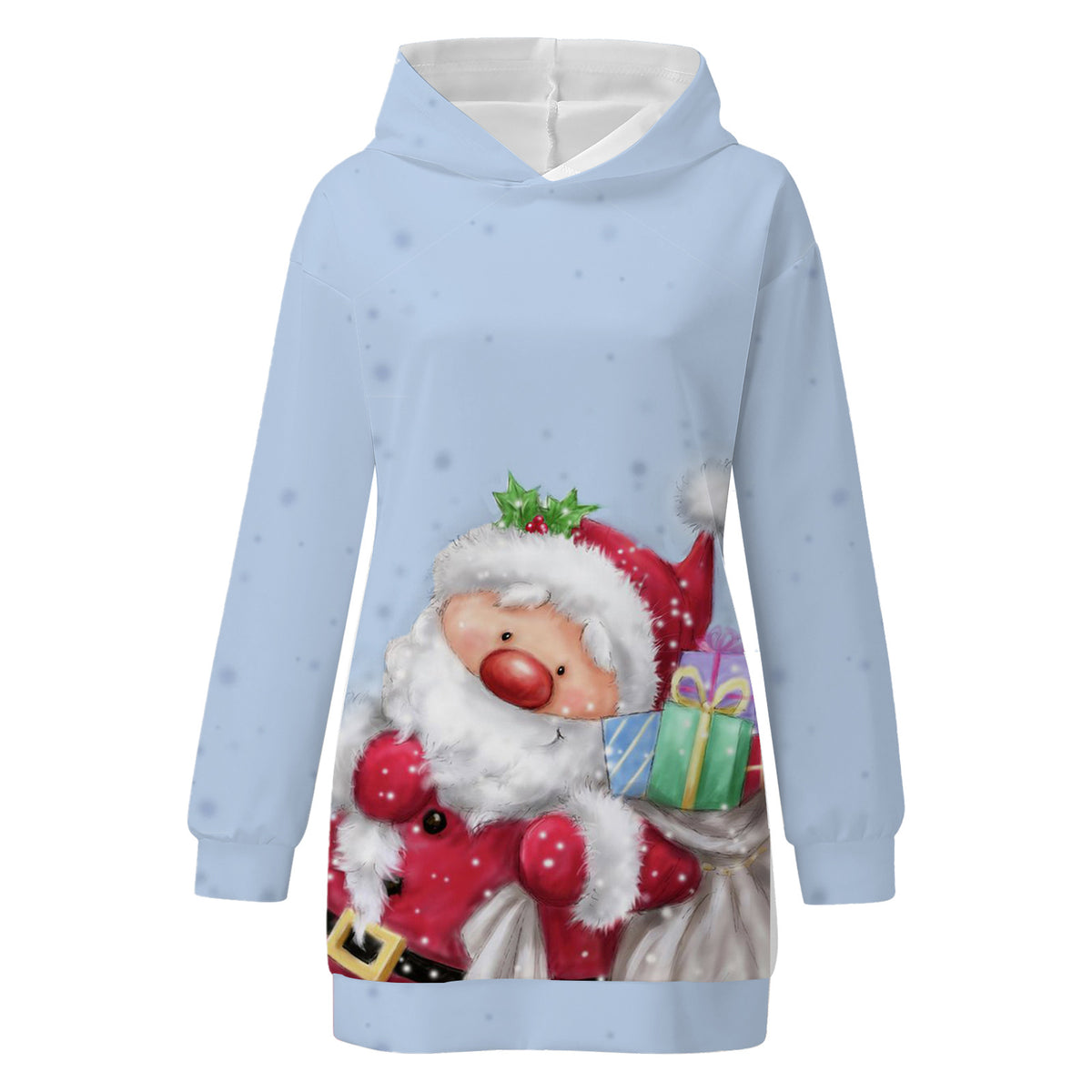 Santa's Gifts Hoodie Dress