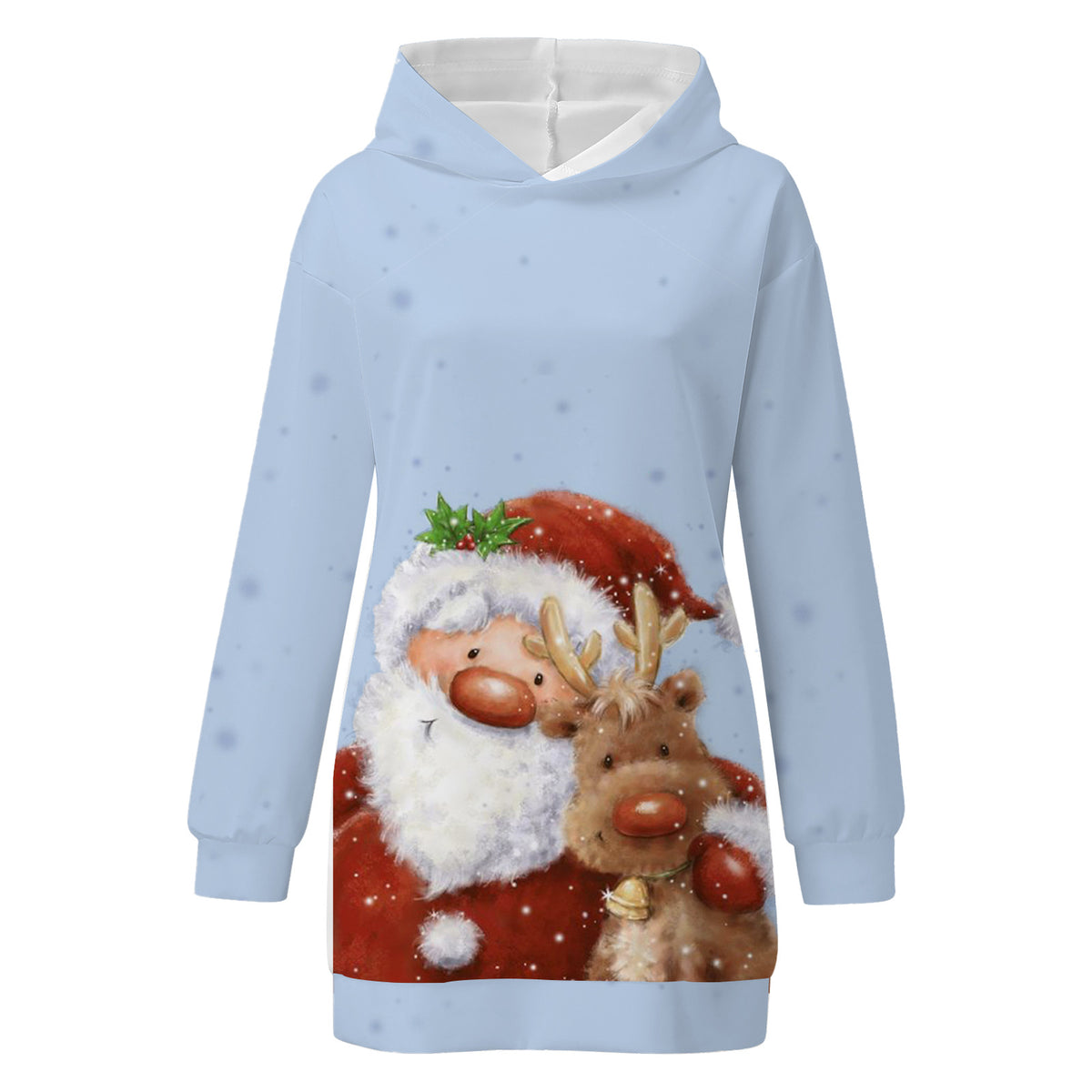 Santa's Gifts Hoodie Dress