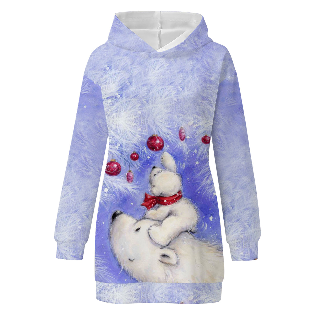 Santa's Gifts Hoodie Dress