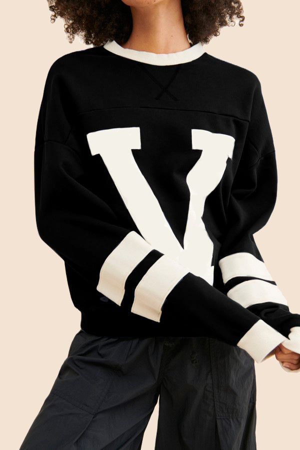 Varsity V Layered Sweatshirt