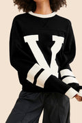 Varsity V Layered Sweatshirt