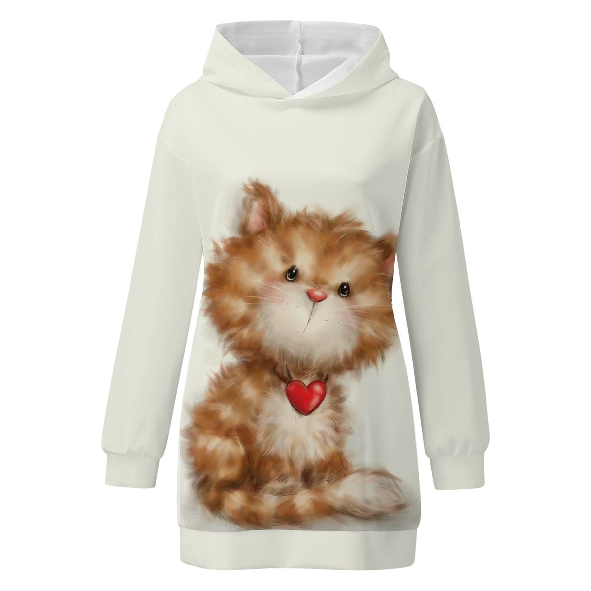 Santa's Gifts Hoodie Dress