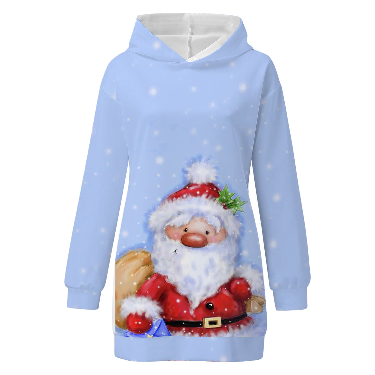 Santa's Gifts Hoodie Dress