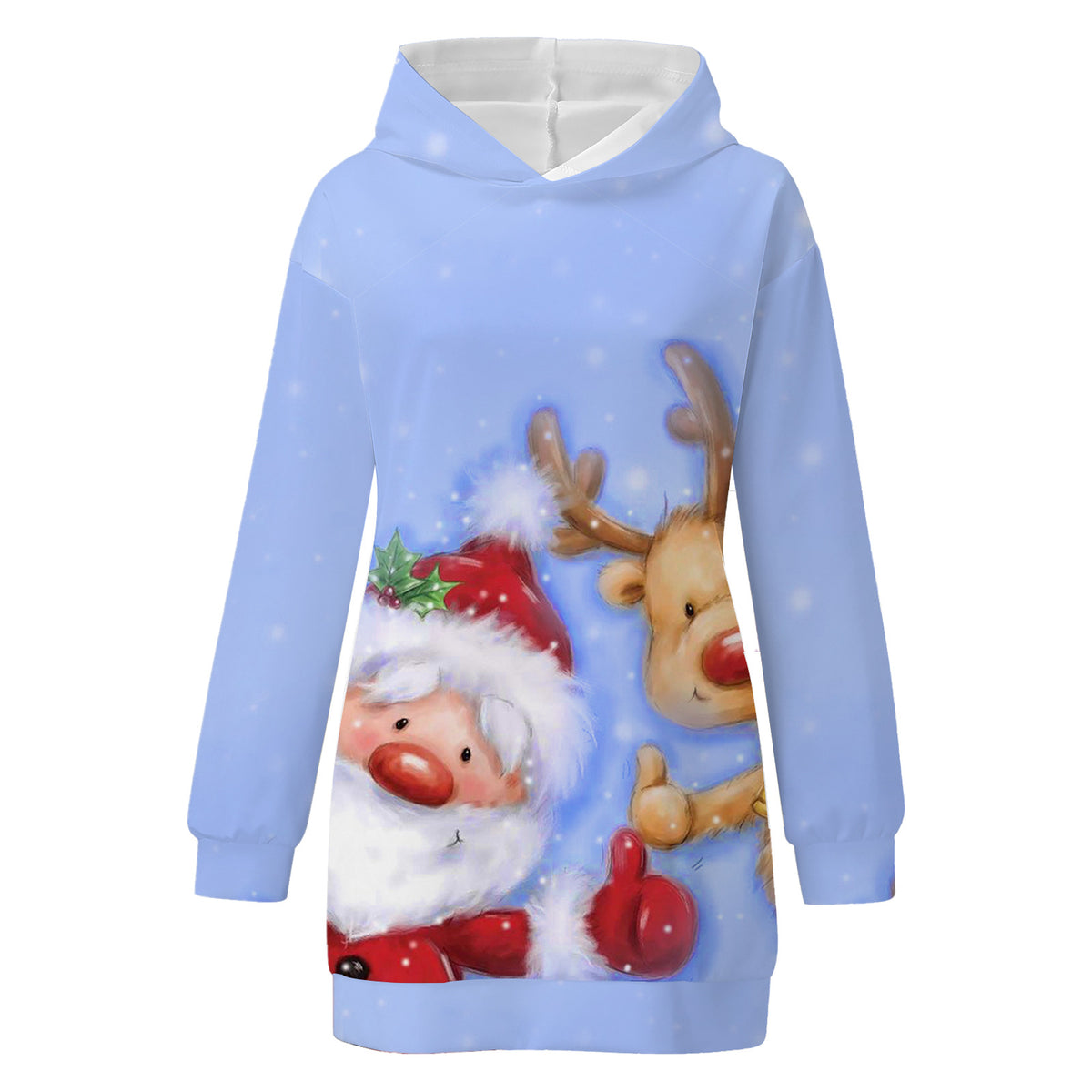 Santa's Gifts Hoodie Dress