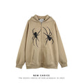 Twin Spider Zip-Up Hoodie