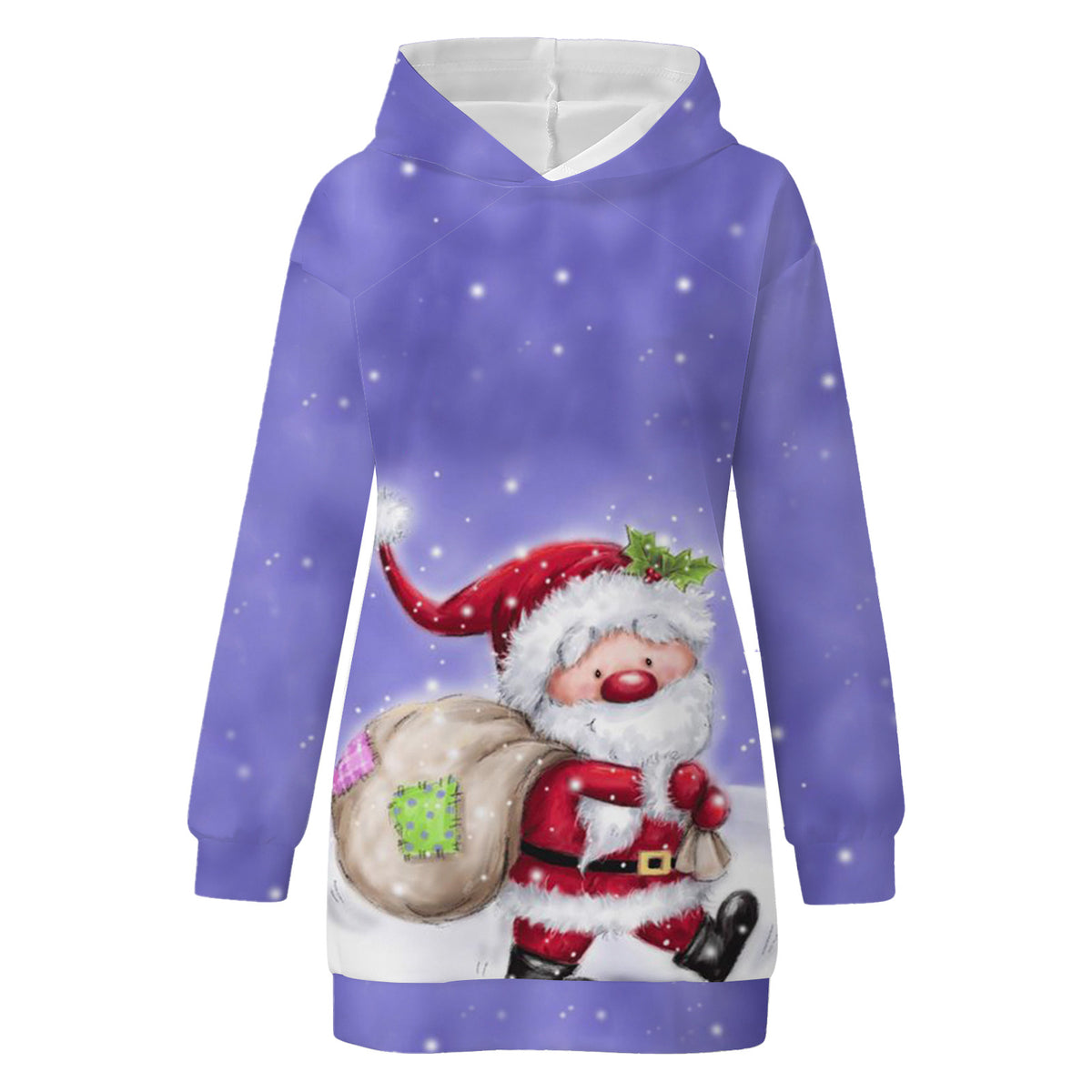 Santa's Gifts Hoodie Dress