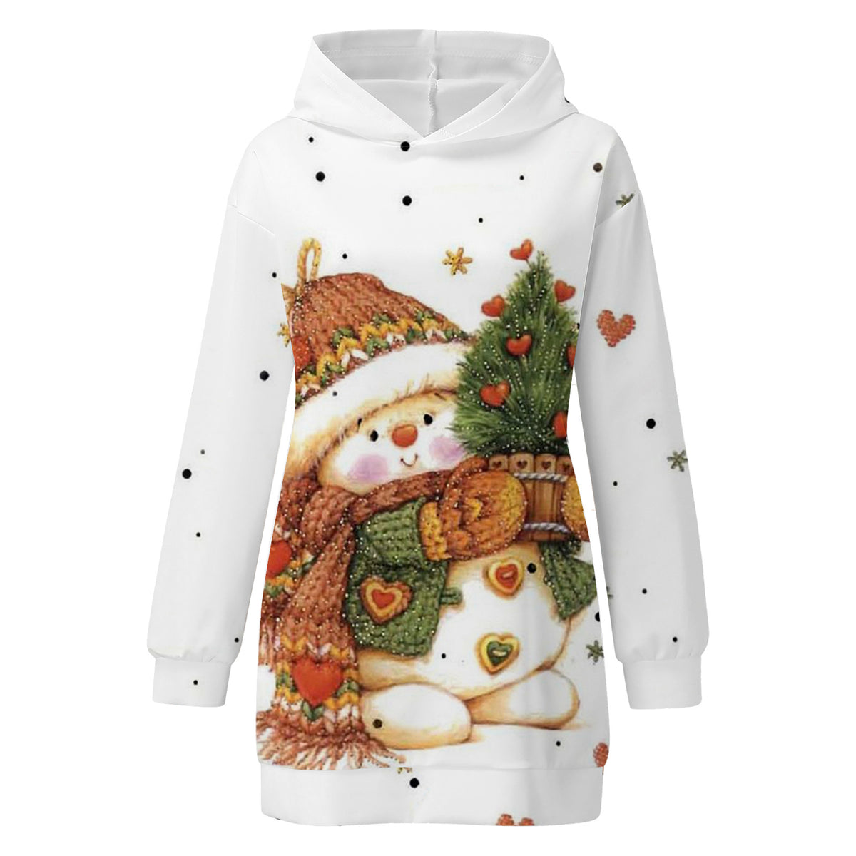 Santa's Gifts Hoodie Dress